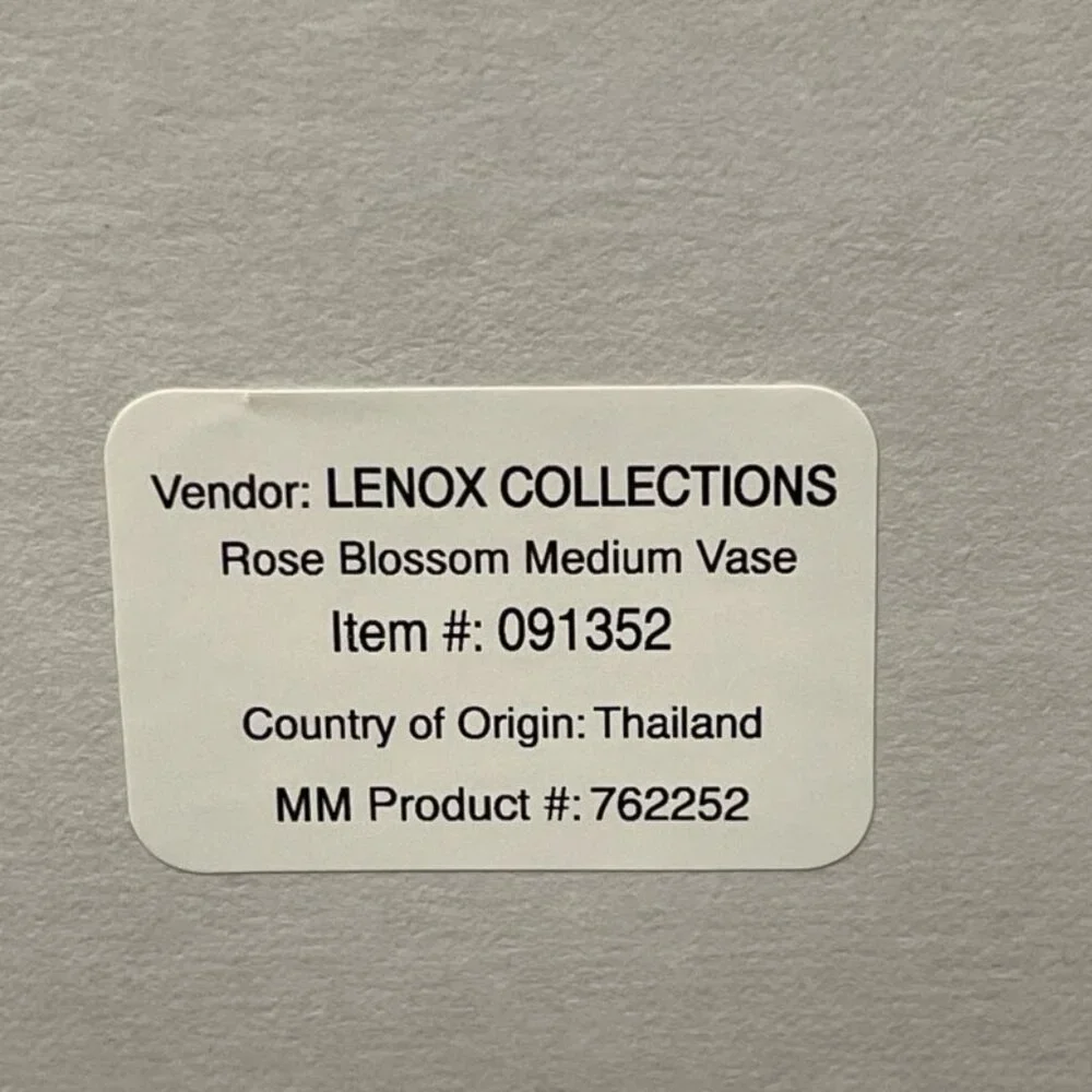 Lenox vintage rose